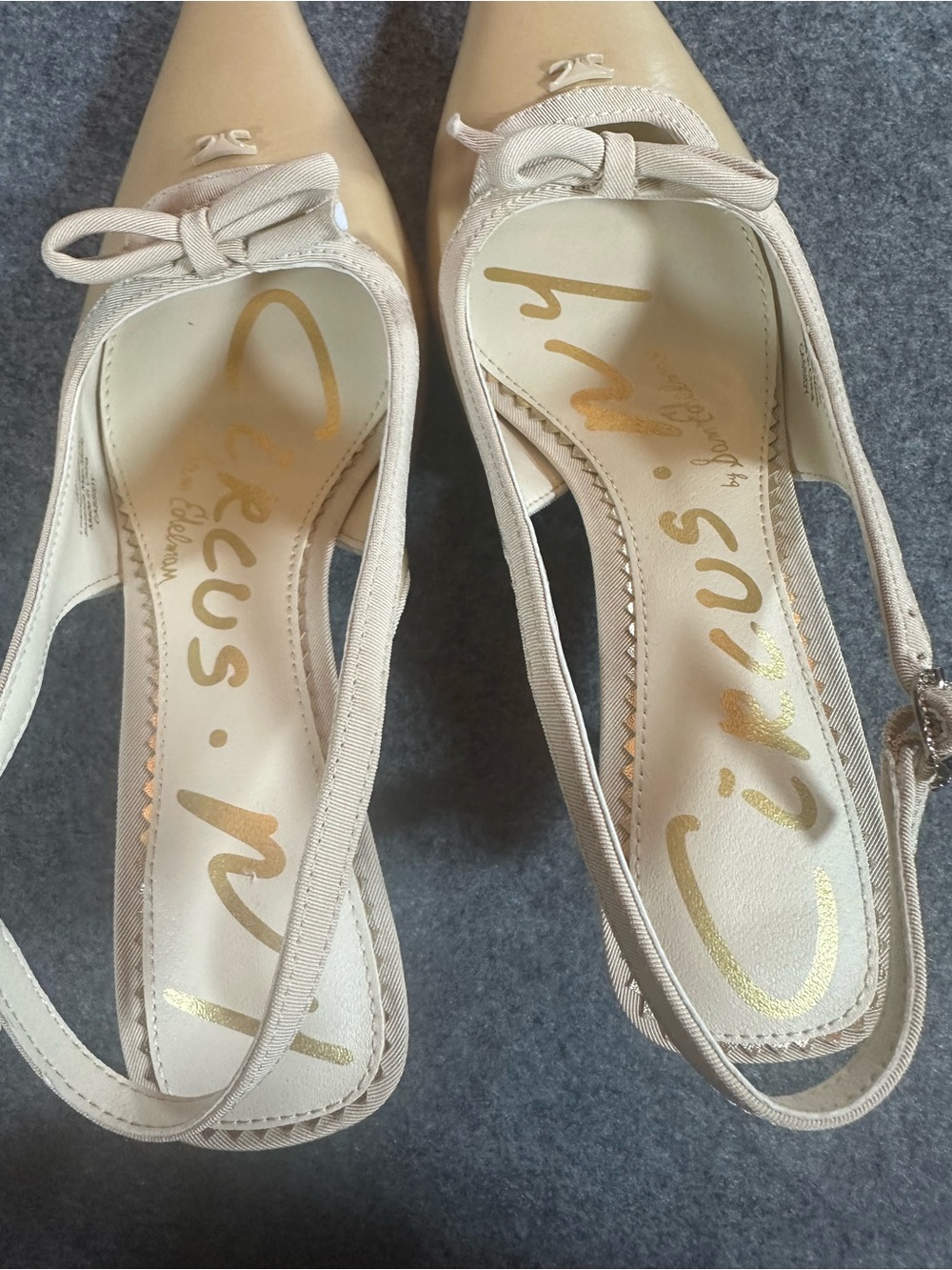 Sam Edelman Brown Slingback Kitten Heels - Picture 8 of 8